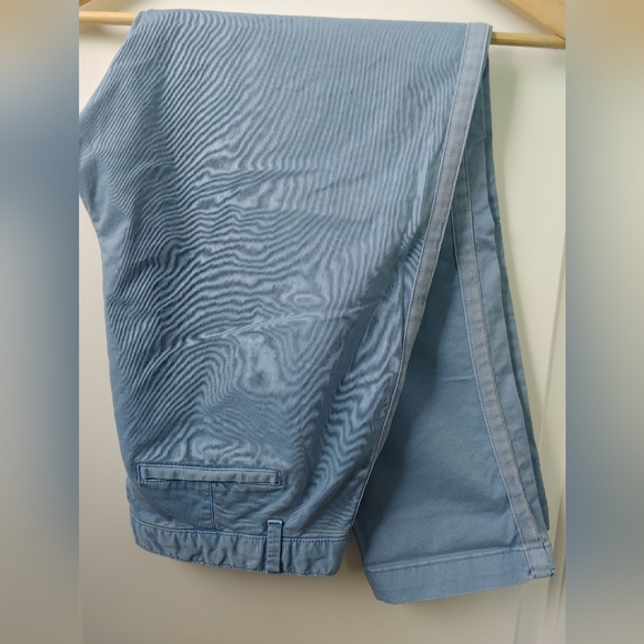 Gap Girlfriend Blue Chino's Size 10 - Picture 3 of 7